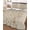 Beige, variant on Quilt King Size Bedding Set, Japanese Reversible Summer Quilt 3 Pieces, Beige Farmhouse Retro Floral Leaf Pattern Lightweight Bedspreads Coverlets with 2 Pillow Shams for All Seasons