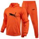 thumbnail image 3 of Conjunto de ropa deportiva de lujo para hombre, Sudadera con capucha y pantalones para correr, para actividades al aire libre, novedad de 2024, 3 of 5