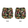 thumbnail image 5 of Lsque Tropical Flowers (2) Printed Women's Running Shorts with Liner Pockets,Elastic Quick Dry Workout Athletic Gym Yoga Shorts,Womens High Waist Shorts-Large, 5 of 9