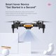 thumbnail image 1 of ULEEN Drone con cámara, Drone con cámara 4k HD para adultos y niños, F, 1 of 2