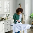thumbnail image 4 of Gymax 48'' x 13.5'' Carbon Steel Ironing Table w/ 7-Level Height & Heat Resistant Cover, 4 of 10