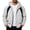 Gray, variant on Timoontee Men's Color-blocked Windproof Jacket Black XXXL