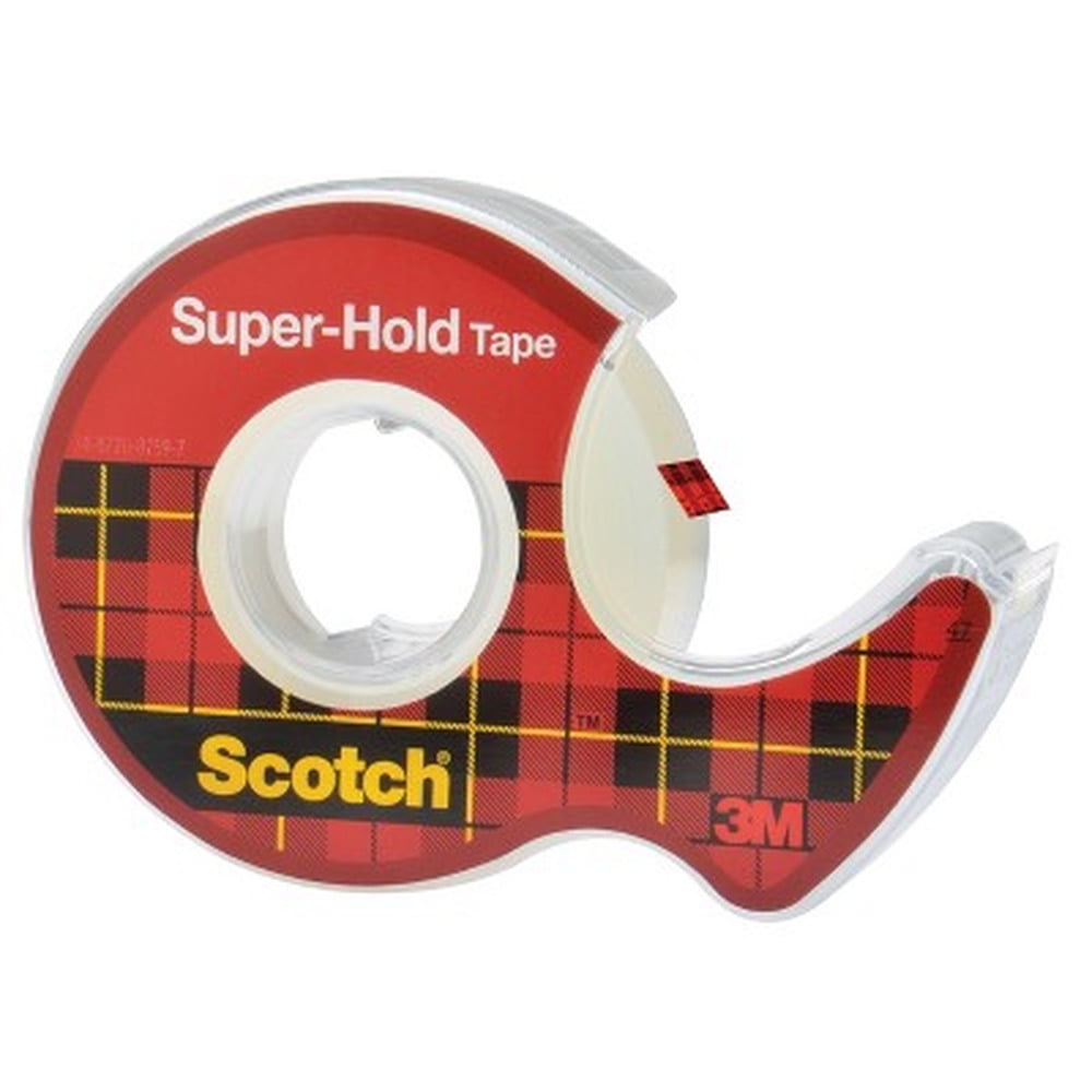 Scotch Super-Hold Tape Transparent 3/4-inch x 550-inch (Pack of 32)