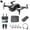 Black, variant on Drone With 1080P HD FPV Camera Remote Control Toys Gifts For Boys Girls With Altitude Hold Headless Mode Start Speed Adjustment