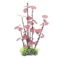 thumbnail image 1 of Planta de simulación de pecera D43251, plantas de adorno de hojas rojas artificiales realistas para acuario de pecera, 1 of 5