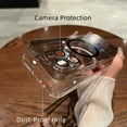thumbnail image 4 of Luxury Shockproof Transparent Silicone Cover Magsafe Wireless Case Camera Lens Protection for iPhone 15 14 13 12 11 Pro Max For iPhone 14 Pro CHINA, 4 of 5