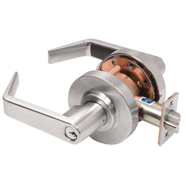 CRL D50ENTBN Brushed Nickel HeavyDuty Grade 1 Lever Locksets Entrance