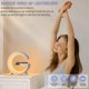 thumbnail image 4 of Smart Ambient Light 15W Wireless Charging Bluetooth Speaker Alarm Clock Home Intelligent Ambient Lamp EU Plug, 4 of 4