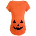 thumbnail image 1 of CafePress - Jack O Lantern Maternity T Shirt - Maternity Dark T-Shirt, 1 of 1