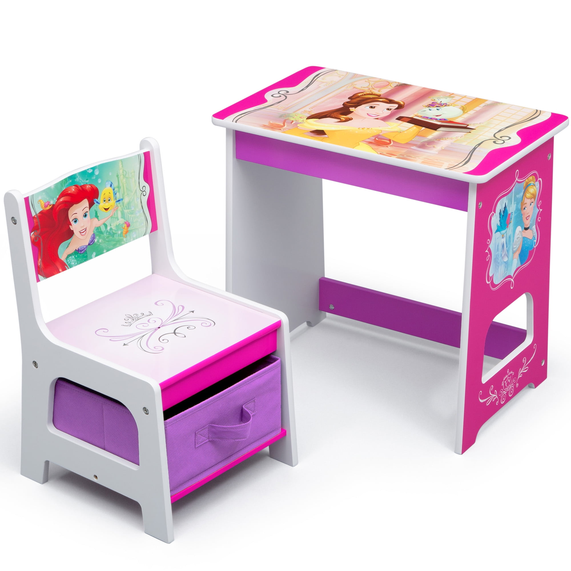 princess study desk & chair set by royal oak