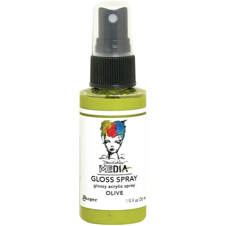 UPC: 0789541068556 | Dina Wakley Media Gloss Sprays 2oz-Olive