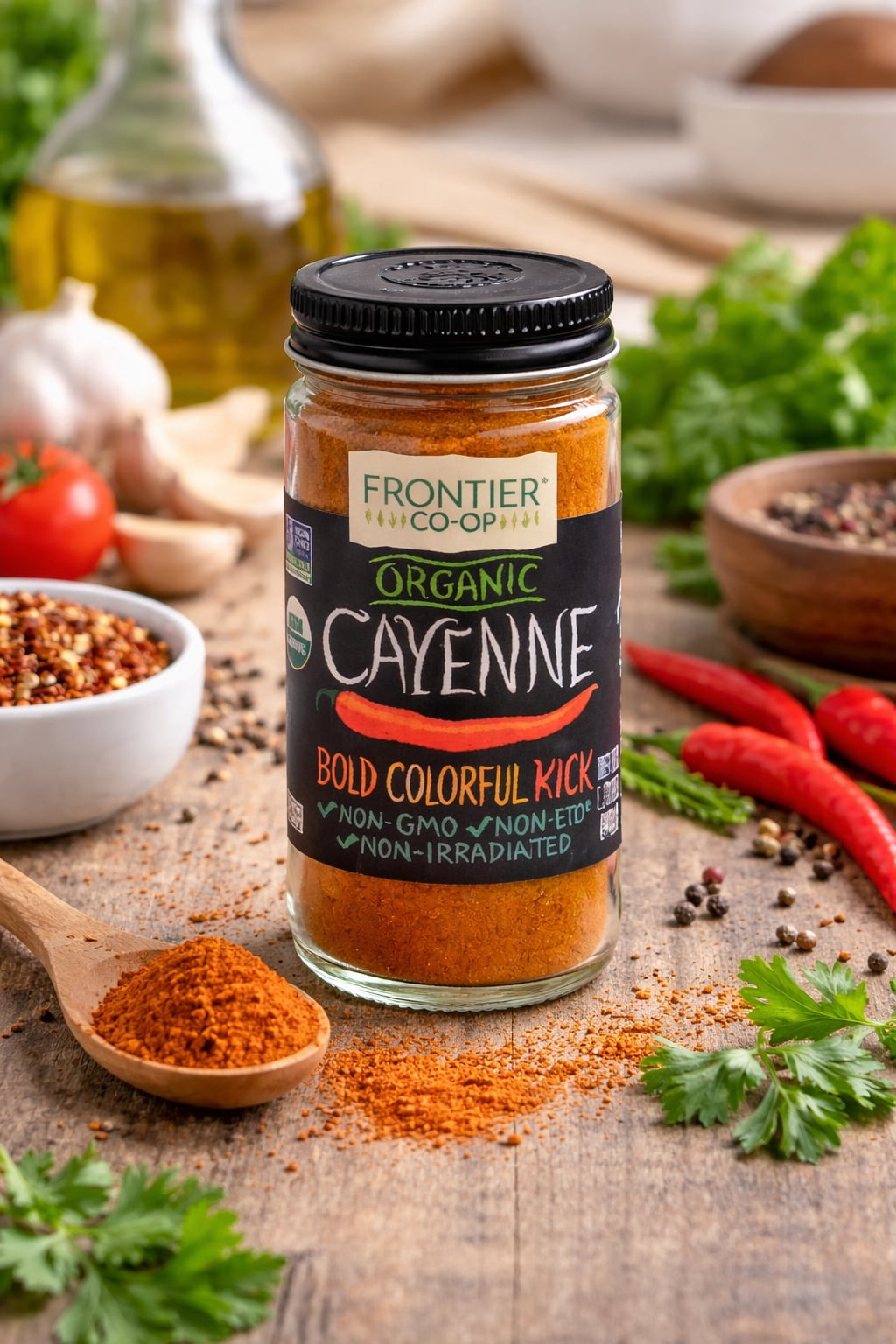 Frontier Herb Cayenne Pepper 30,000 HU 1.7 oz (Pack of 6)