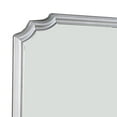 thumbnail image 2 of Mirror with Scooped Corner and Molded Detail Silver - Saltoro Sherpi, 2 of 5