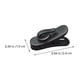 thumbnail image 2 of USHOBE 100Ud Clips Multifuncionales Para Cable De Auriculares Giratorios Portátiles Y Negro, 2 of 5