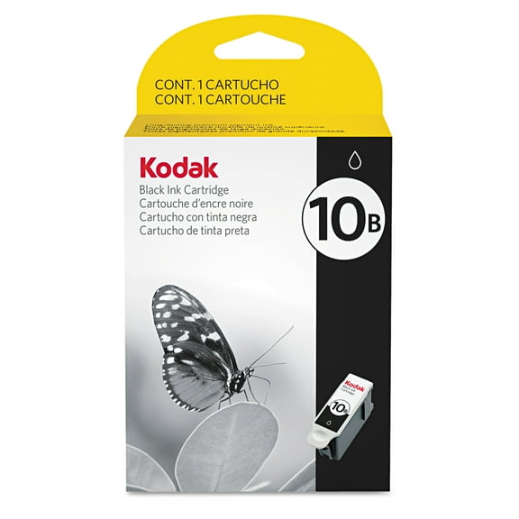 Kodak 1163641 (10B) Ink, 425 Page-Yield, Black