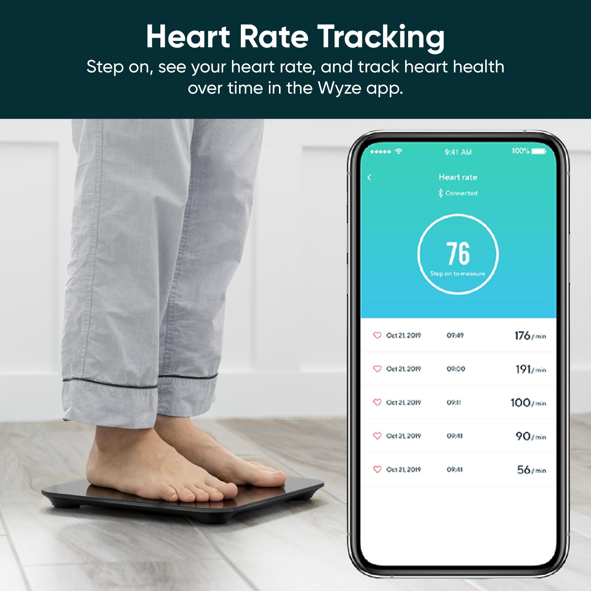 Wyze Scale, Bluetooth Body Fat Scale and Body Weight Composition BMI Smart  Scale, Digital Displ - Body Scales - San Diego, California, Facebook  Marketplace
