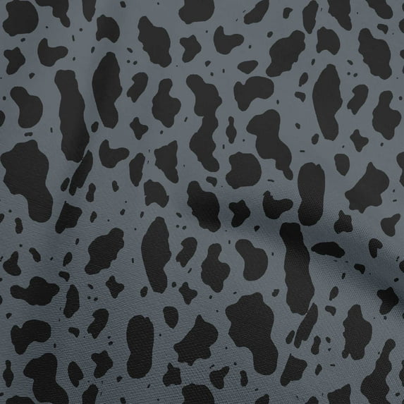 oneOone Rayon Teal Blue Fabric Animal Skin Sewing Fabric By The Yard Printed Diy Clothing Sewing Supplies 56 Inch Wide