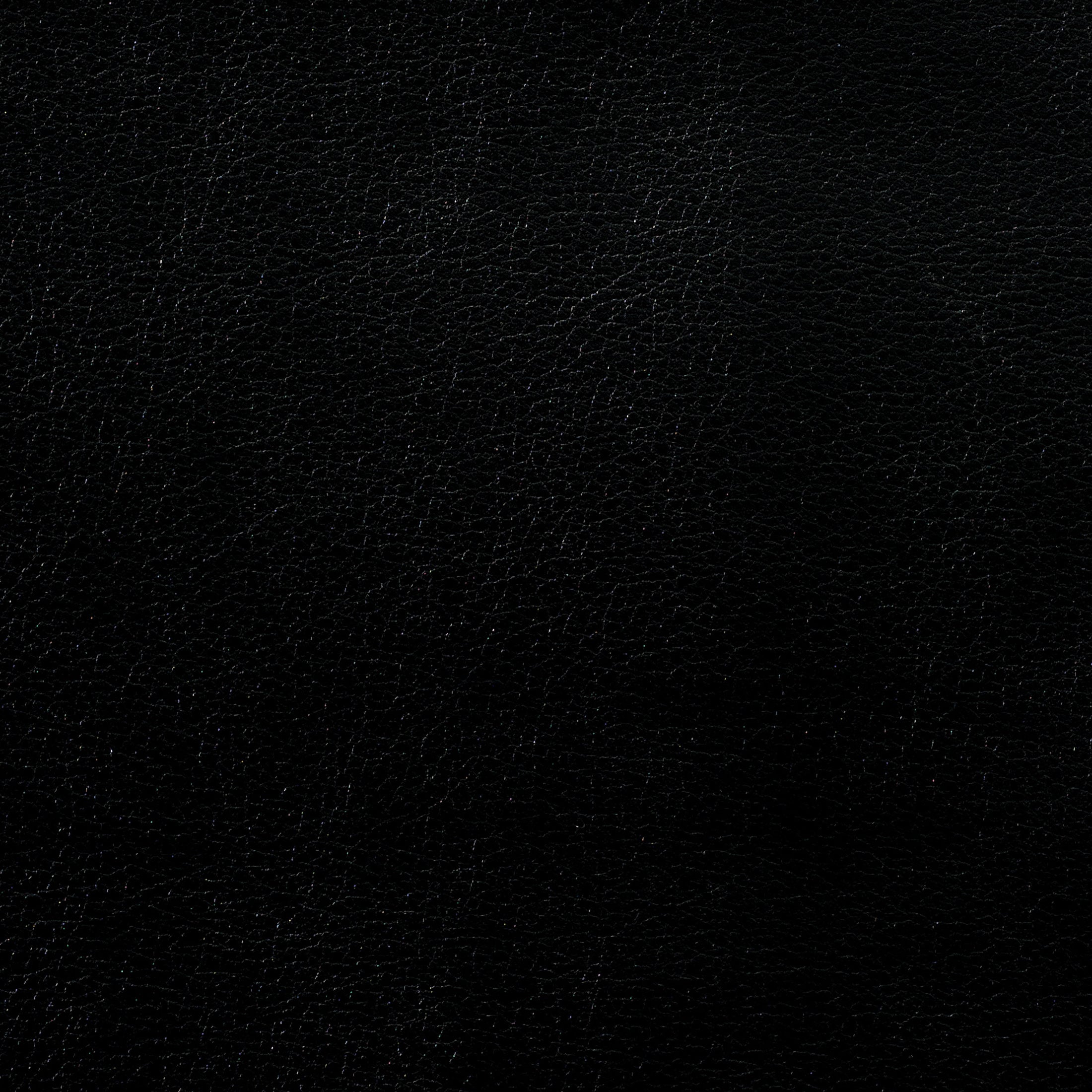 OakvillePark Tiverton Faux Leather Upholstered Ottoman, Black