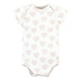 thumbnail image 4 of Hudson Baby Short Sleeve Bodysuits, 5-Pack, Newborn- 24 Months, 4 of 7