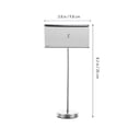 thumbnail image 2 of BRIGHTFUFU 1Pack Ticket Holder for Restaurant Stainless Steel for Notes in Special Events, 2 of 8