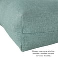 thumbnail image 4 of Greendale Home Fashions Outdoor Tufted 42'' x 21'' Chair Cushion, Set of 2, Seaglass, 4 of 8