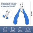 thumbnail image 2 of Nail Clippers for Thick & Ingrown Toenails - Sharp Curved Blade & Non-Slip Handle -Toenail Clippers for Men, Women, and Seniors, 2 of 5