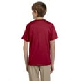 thumbnail image 2 of The Fruit of the Loom Youth HD Cotton T-Shirt - CARDINAL - XS, 2 of 2