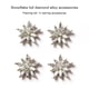 thumbnail image 5 of Minnieouse Diseño Simple pendiente de diamantes de imitación decoración collar llavero decoración joyería encontrar DIY artesanía accesorio Ropa, zapatos y accesorios Miscelánea Minnieouse AP015703-00B, 5 of 6