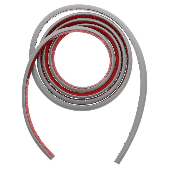 Pretyzoom Floor Decorative p Quarter Round Trim Molding Grey Pvc 1 Roll