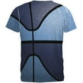 thumbnail image 2 of Championship Basketball Navy & Light Blue All Over Mens T Shirt, 2 of 2