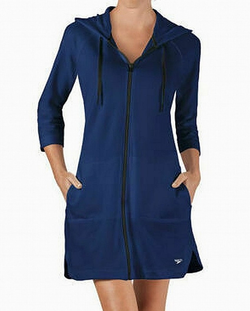 speedo aquatic fitness robe with hood