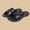 Black B, variant on Flip Flops For Men Summer Slip On Round Toe Beach Sandals Outdoor Vacation Walking Pool Resort Casual Comfort Footwear Casual Round Toe Style Everyday Pool Wear Black B 9.5