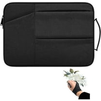 XiHAMA Drawing Tablet Case Carrying Bag with Artist Glove Graphics Tablet Sleeve Protective Bag Compatible with Huion H610 Pro, HS610, HS611, Xp-Pen Deco 01, Star 06, Ugee M708 and VEIKK A30, A50
