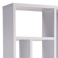 thumbnail image 3 of Asa 71 Inch Modern Display Bookshelf, 9 Multi Level Shelves, White Finish, 3 of 4