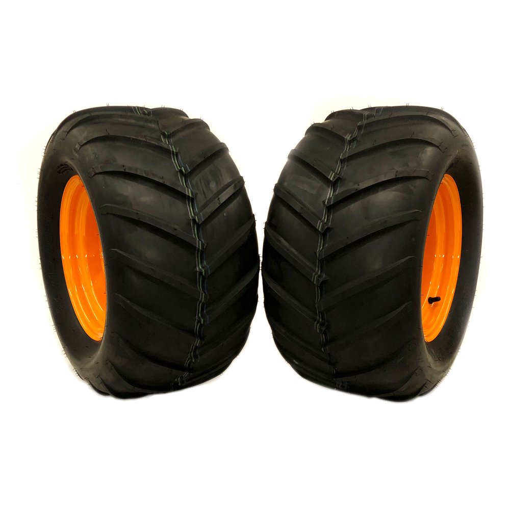 (2) VBar Tire Assemblies 24x12.0012 Fits Scag Turf Tiger 61" 72