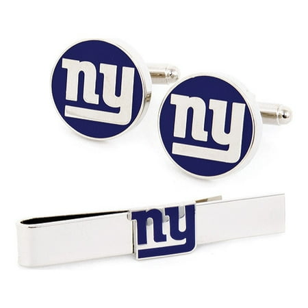 Men's Cufflinks Inc New York Giants Cufflinks and Tie Bar Gift Set