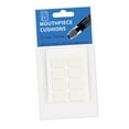 thumbnail image 4 of Yinanstore Saxophone Patches Mouthpiece Pad Cushion Lightweight Instrument Parts Lip Pad Protection for Practicing Beginners Musicians White Small, 4 of 8