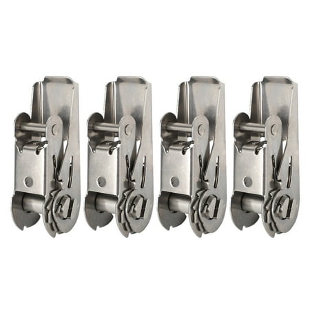

4pcs 38X25mm Stainless Steel Buckle Tool Parts Tight Rope Tool