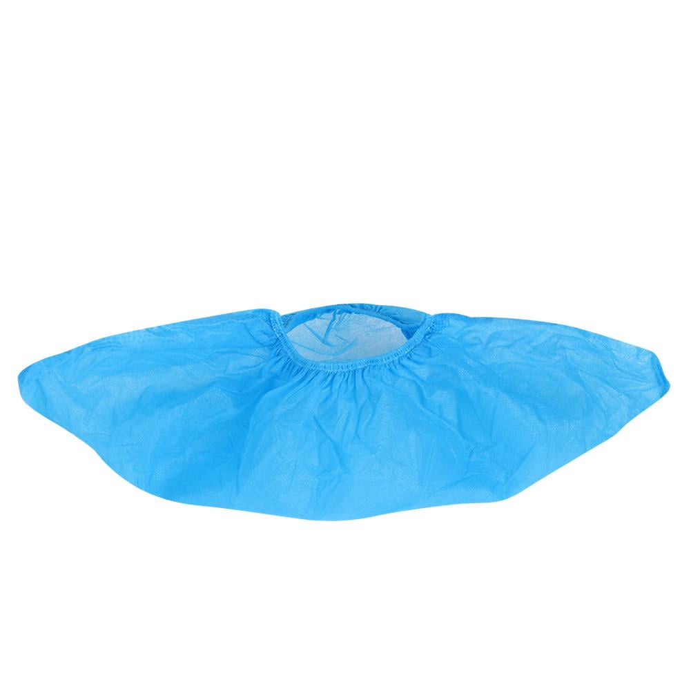 LYUMO 100pcs Nonwoven Disposable Shoes Covers Breathable Dustproof