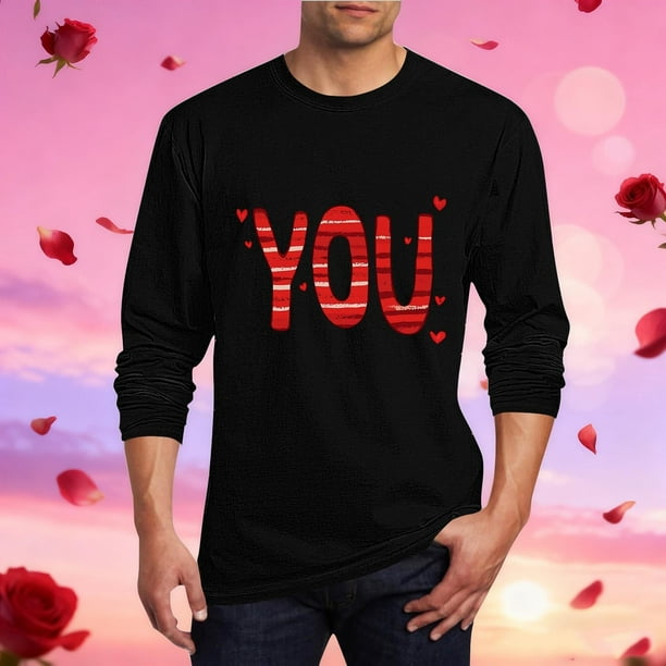 Amzcrzy - Sudadera Para Hombre, Estilo Casual, Con Estampado De Moda, Manga Larga Y Cuello Redondo, Color Negro, Talla 5Xl