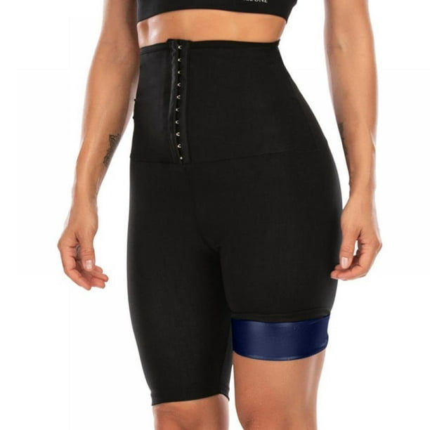  Sauna Suit for Women Weight Loss Sauna Sweat Pants Shorts  Leggings High Waist Shapewear Slimming Compression Body Shaper : Sports &  Outdoors