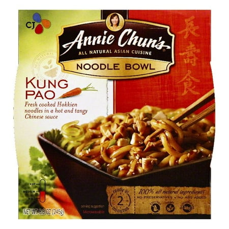 - Annie Chuns Kung Pao Noodle Bowl, 8.6 OZ (Pack of 6)