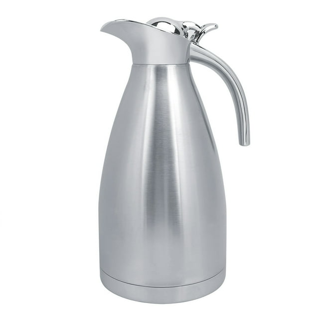 Botella térmica de acero inoxidable de 2 l para agua y café para uso doméstico al aire libre con aislamiento al vacío