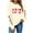 Beige, variant on Elvqul Sweatshirts for Women Pullover Sweatshirts Graphic Trendy no Hood Long Sleeve Womens Shirts Black