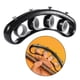 thumbnail image 1 of Guitarra Ejercitador de dedos Mano Muñeca Entrenador de bolas tónico Ejercitador de tensión Accesorios de instrumentos musicales para guitarra Bajo Uk Negro Soledad Entrenador de dedos, 1 of 10