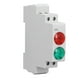 thumbnail image 2 of Lámpara De Carril DIN, 230 V CA CC, Luces Duales Rojas Y Verdes, Luz De Señal De Carril DIN Para Zona Residencial, 2 of 7