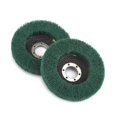 thumbnail image 1 of 1/5 / 10Pcs 4inch 100 mm Nylon Fiber Flap Pulido disco de la rueda 180 Grit for Angle Grinder for Madera Metal Buffing, 1 of 5