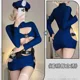 thumbnail image 3 of Uniforme de oficial de Policía de pecho abierto para mujer AFeng Disfraz de Policía, 3 of 5