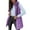Light Purple #012, variant on Long Puffer Vest Women Sleeveless Full Zip Up Puffy Jackets Quilted Padded Fall Coats Winter Outerwear White L