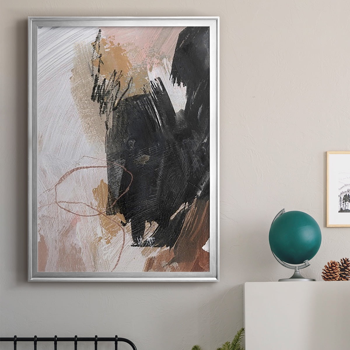 Unbleached Neutrals III Premium Framed Print - Ready to Hang